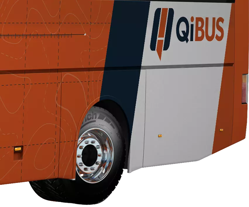 branded bus